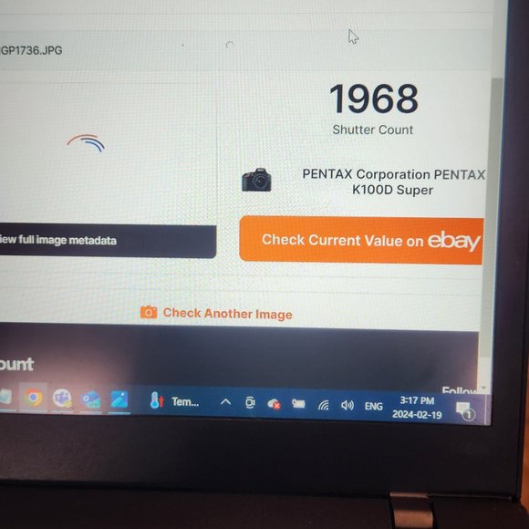 Pentax DSLR Camera - Picture 3 of 7